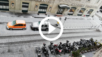 Photo of ROMA imbiancata dalla GRANDINE, e sferzata da FORTI PIOGGE. Gli aggiornamenti per le prossime ore [VIDEO]