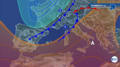 Photo of Domenica con FORTI PIOGGE al Centro-Nord: gli aggiornamenti
