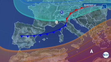 Photo of Oggi insistono le PIOGGE in molte regioni: i dettagli
