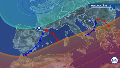 Photo of Nuova PERTURBAZIONE in avvicinamento al Nord. CALDO anomalo al Sud e in Sicilia