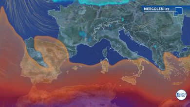Photo of Meteo, nuovo carico di PIOGGIA in arrivo poi RIALZO TERMICO: i dettagli