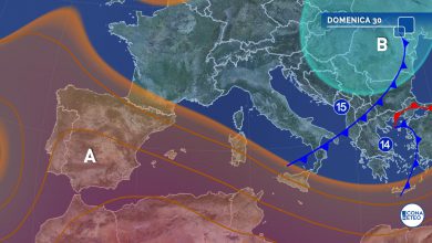 Photo of Meteo, domenica INSTABILE al Centro-sud e lieve calo termico