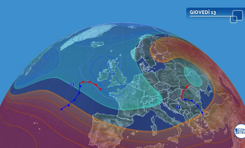 meteo giovedì