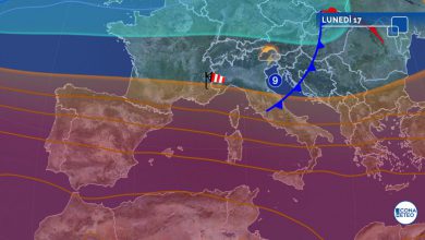 Photo of Lunedì con SOLE, VENTO e qualche ACQUAZZONE. Al Sud: assaggio d’ESTATE