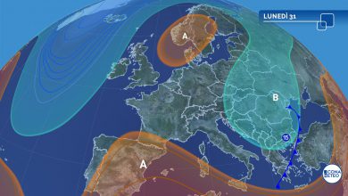 Photo of Meteo, settimana al via con il SOLE ma non per tutti: le zone a rischio PIOGGIA