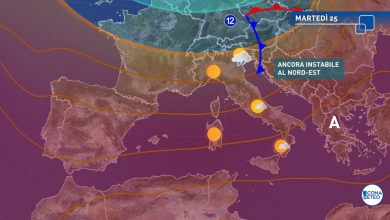 Photo of CALO TERMICO al Sud e rischio TEMPORALI temporali su alcuni settori: i dettagli