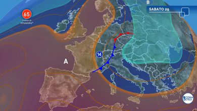 Photo of Nel weekend tornano i TEMPORALI, ma non ovunque: le zone a rischio