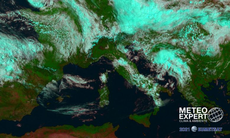 perturbazione piogge venerdì