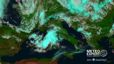 Photo of Alta pressione lontana: PIOGGE anche nel WEEKEND! Dettagli e zone coinvolte