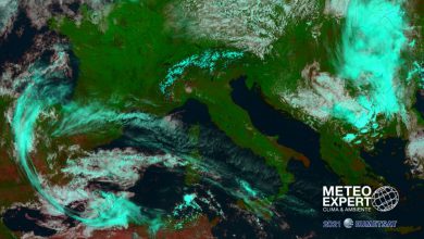 Photo of Nel WEEKEND in arrivo DUE PERTURBAZIONI: tutte le zone coinvolte