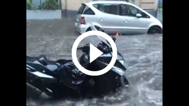 Photo of MALTEMPO a MILANO, strade come FIUMI in pieno centro. È allerta anche per domani [VIDEO]