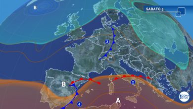 Photo of WEEKEND al via con tempo molto instabile e qualche TEMPORALE: ecco dove