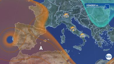 Photo of Oggi ancora TEMPORALI, poi SCOPPIA IL CALDO