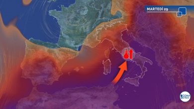 Photo of Italia divisa tra CALDO intenso e TEMPORALI: le previsioni meteo