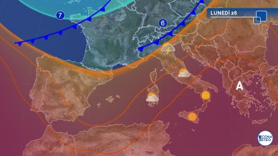 Photo of Lunedì clima molto CALDO ma anche TEMPORALI diffusi: gli aggiornamenti