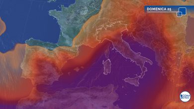 Photo of Domenica CALDO con picchi di 40°C ma anche TEMPORALI: ecco dove