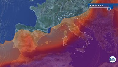 Photo of Domenica forte MALTEMPO al Nord! Caldo, piccola TREGUA in vista: ma DOVE?