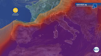 Photo of MALTEMPO in esaurimento al Nord: ecco cosa accadrà. Caldo ROVENTE al Sud