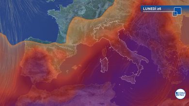 Photo of TEMPORALI al Nord e gran CALDO al Centro-Sud anche ad inizio settimana