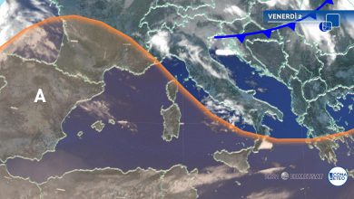 Photo of Perturbazione nel WEEKEND: da sabato TEMPORALI anche forti al Nord