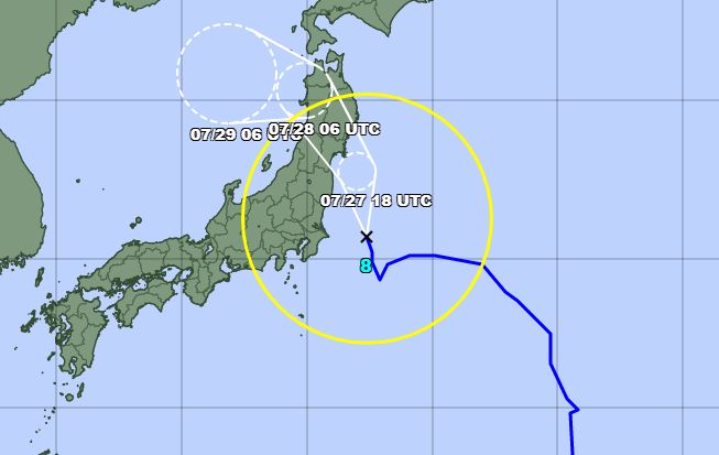 tifone tempesta nepartak tokyo 2020