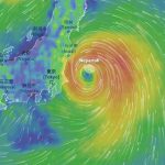 tempesta tifone tokyo 2020