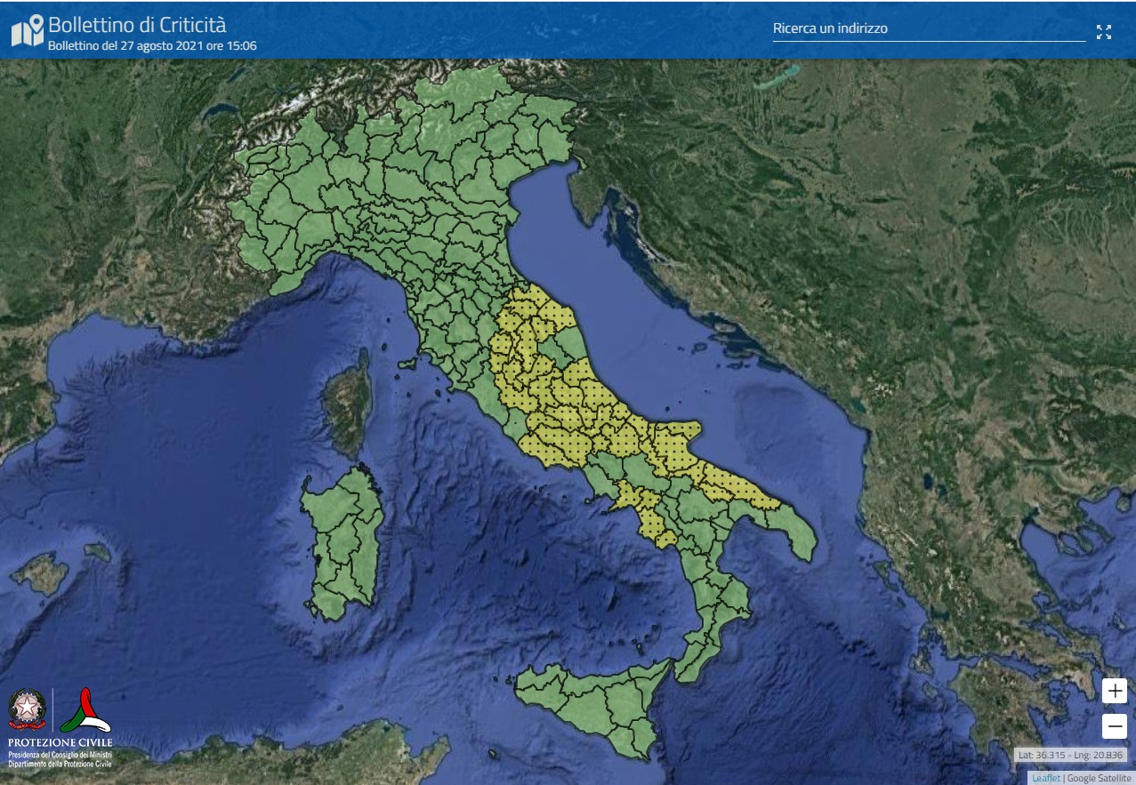 Allerta meteo