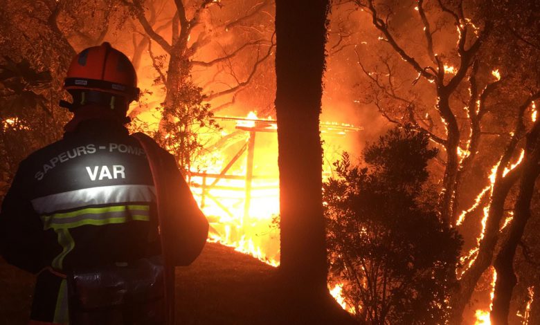 incendio francia saint tropez