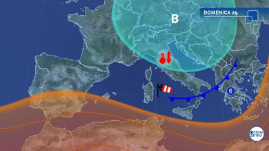 Photo of Meteo, ultima DOMENICA di agosto con clima FRESCO e PIOGGE: ecco dove