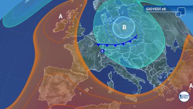 Photo of Il caldo intenso chiude battenti al Sud: aria FRESCA e qualche TEMPORALE. Ecco dove