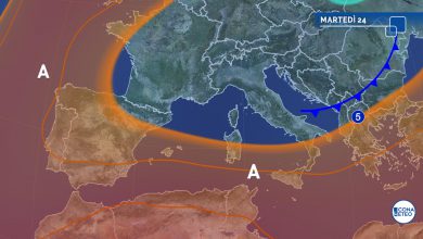 Photo of Meteo, oggi nuovi TEMPORALI al Centro-Nord. Clima ancora molto CALDO all’estremo Sud