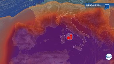 Photo of AFA SOFFOCANTE e PICCHI ESTREMI oltre i 45 gradi: sull’Italia l’ondata di caldo più intensa dell’estate