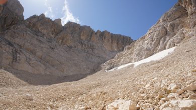 Photo of Ghiacciaio del Gran Sasso sempre più piccolo: oggi esteso come 3 campi da calcio