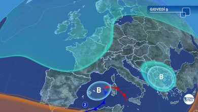 Photo of Italia divisa TRA SOLE E TEMPORALI: fenomeni INTENSI in arrivo. I dettagli