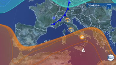 Photo of Perturbazione in atto: le zone a rischio forti temporali