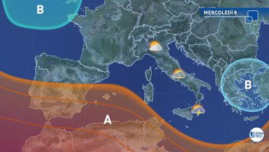 Photo of Anche oggi ITALIA A 2 VOLTI: ecco dove persiste il rischio TEMPORALI
