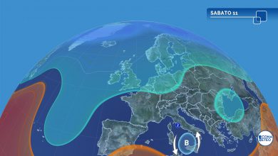 Photo of WEEKEND al via con PIOGGE E TEMPORALI: le zone più a rischio