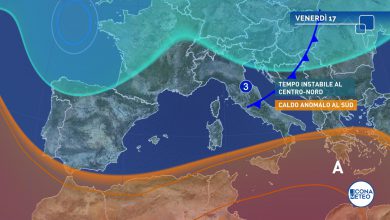Photo of Tempo ancora INSTABILE, è ALLERTA in 11 regioni