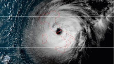 Photo of L’OCCHIO dell’uragano LARRY è enorme: il diametro misura come da Roma a Pescara