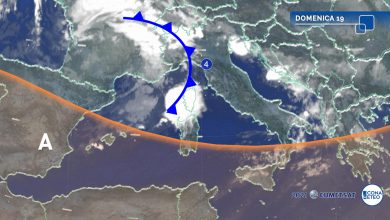 Photo of Domenica con rischio NUBIFRAGI al Nord e CALDO estivo al Sud