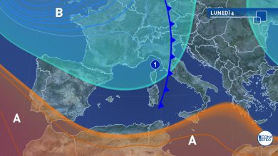 Photo of Inizio di settimana con FORTE MALTEMPO al Centro-Nord: gli aggiornamenti