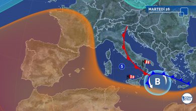 Photo of Prosegue la FASE CRITICA di maltempo per l’estremo Sud: i dettagli