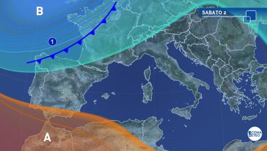 Photo of SABATO con solo qualche pioggia, poi la prima ondata di MALTEMPO autunnale