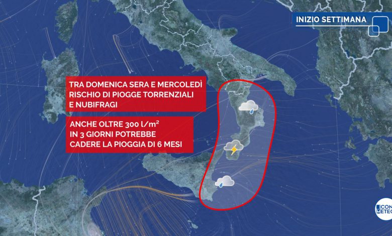 maltempo vortice calabria basilicata