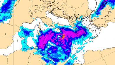 Photo of Da domenica VENTI FREDDI e VORTICE al Sud: fase di INTENSO MALTEMPO tra Sardegna, Sicilia e Calabria