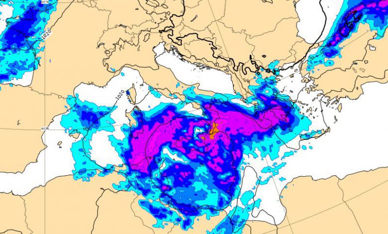 maltempo vortice sardegna sicilia calabria