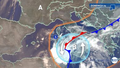 Photo of MALTEMPO estremo al Sud: in 3 GIORNI cadrà la pioggia di 6 MESI