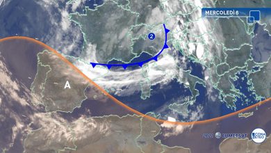 Photo of Vortice CICLONICO in azione: maltempo, forti VENTI e aria più FREDDA