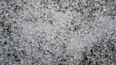 Photo of NEVE simile a GRANDINE: si tratta di neve tonda