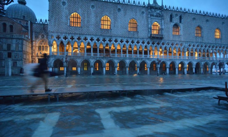 venezia acqua alta